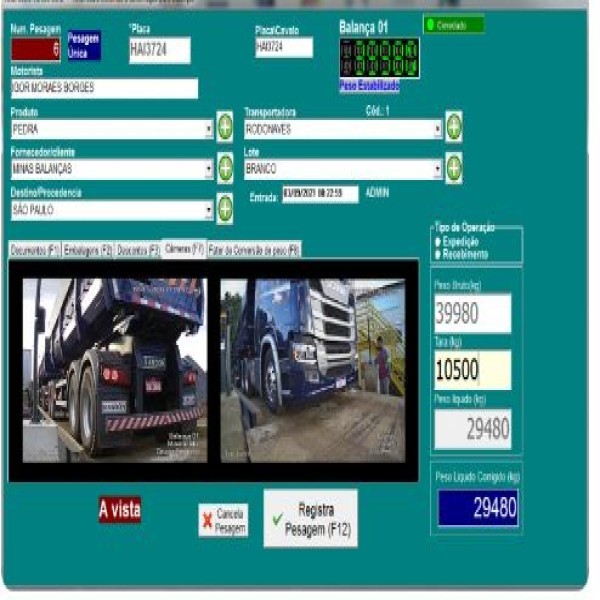 Software Para Balança Rodoviaria